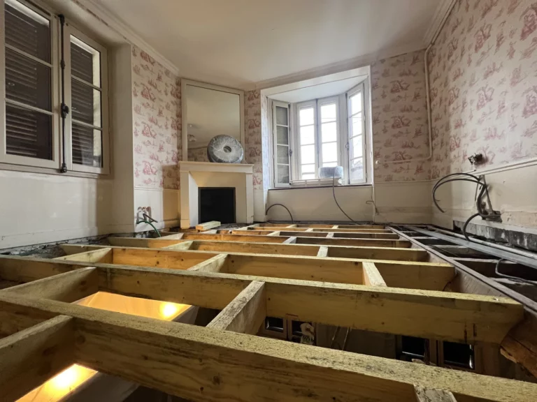 Parquet et plancher par TerraRenova — détail de pose
