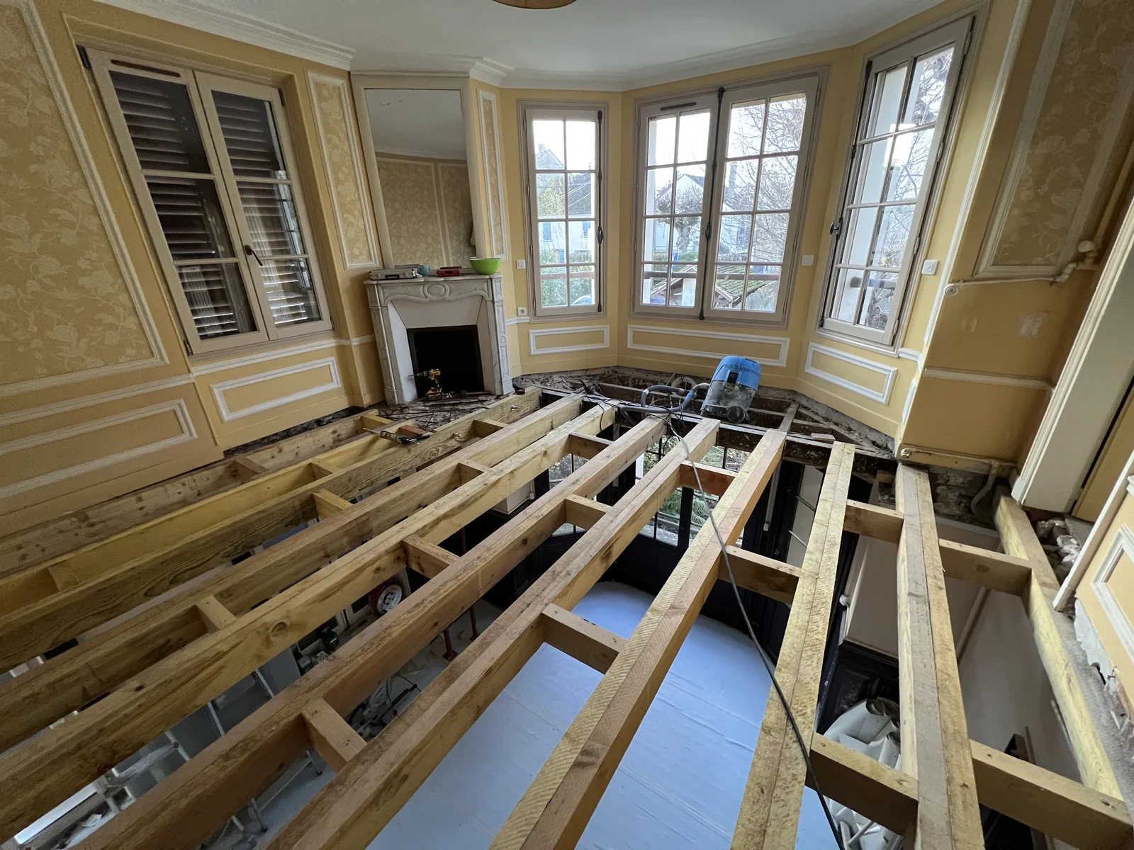 Parquet et plancher par TerraRenova — rendu final