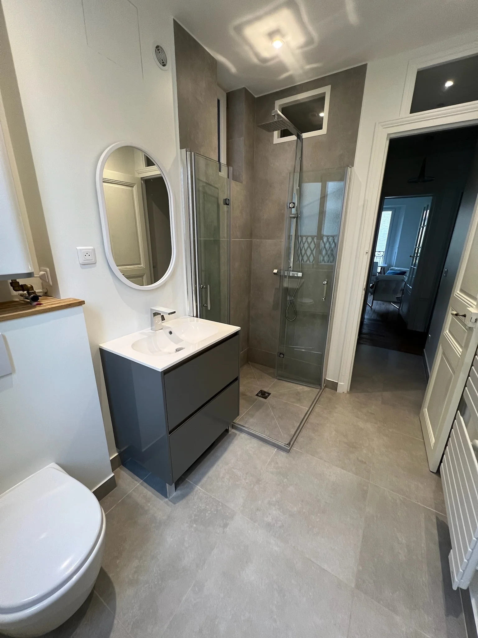 Salle de bain par TerraRenova — douche