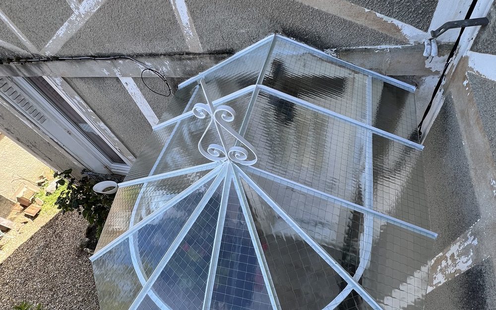 Restauration de marquise Seine-et-Marne — TerraRenova